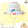 Home Prefer UPF50+ Wide Brim Kids Baby Toddlers Sun Hat